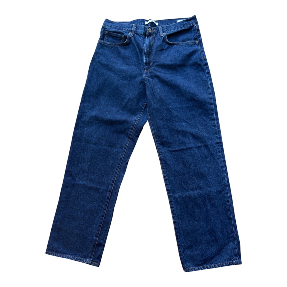 Aritzia Sunday Best The 90s Marlo Hi-Rise straight leg Jeans Dark blue  32